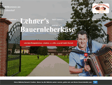 Tablet Screenshot of bauernleberkaese.at